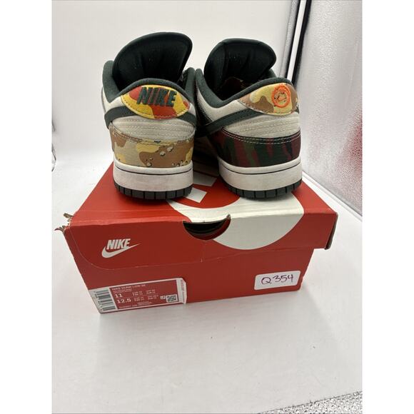 Size 11 - Nike Dunk SE Low Sail Multi-Camo - Picture 5 of 7